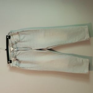 H&M Light Washed Straight Leg Jeans